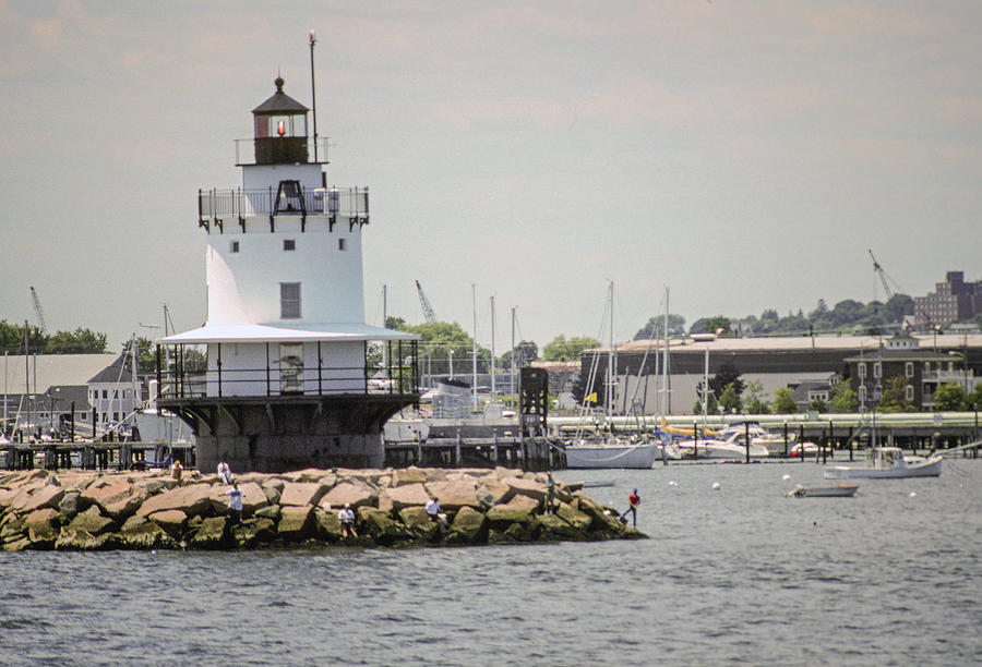 Spring Point Ledge Light Photograph by Nautical Chartworks