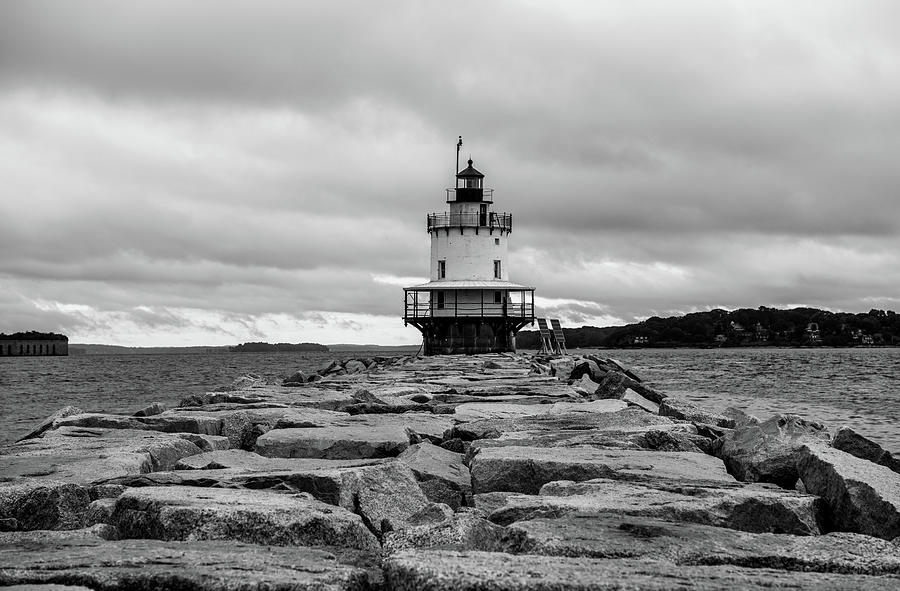 Spring Point Ledge Lighthouse Photograph by Rose Guinther