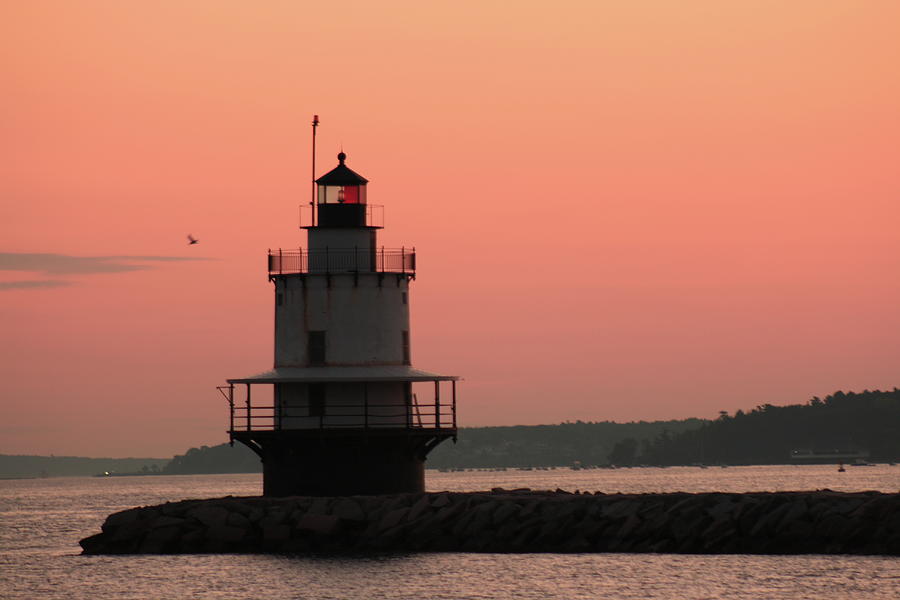Spring Point Lighthouse at Dawn Photograph by Doug Mills