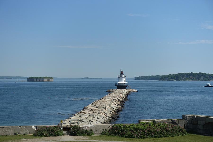Spring Point Lighthouse III Photograph by Patricia Caron