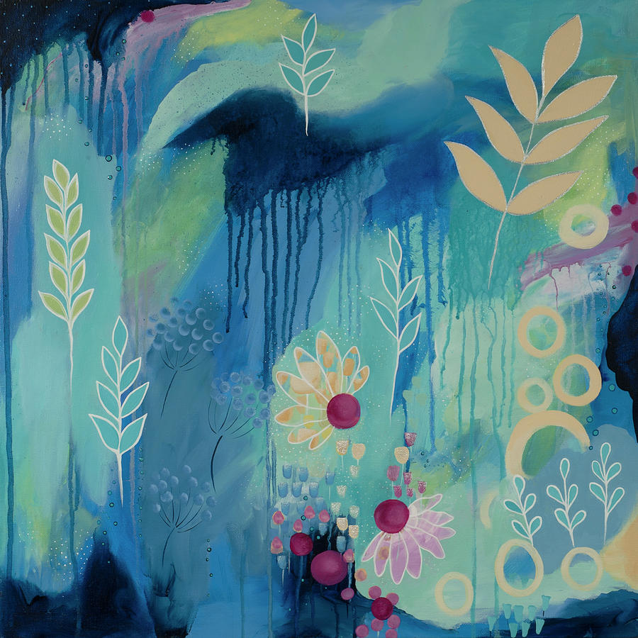 Spring Rain Painting by Amy Lewis