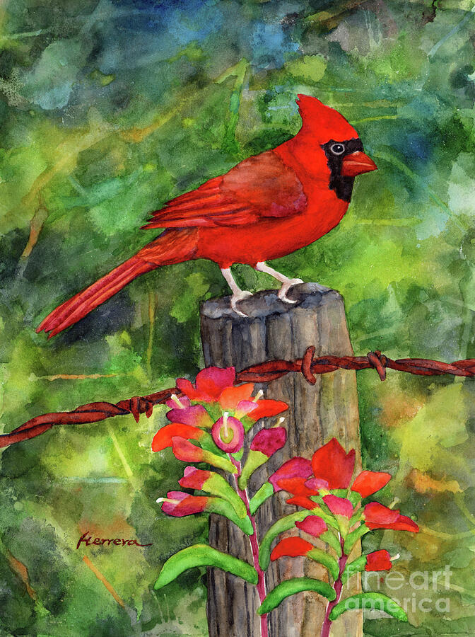 Spring Red Painting