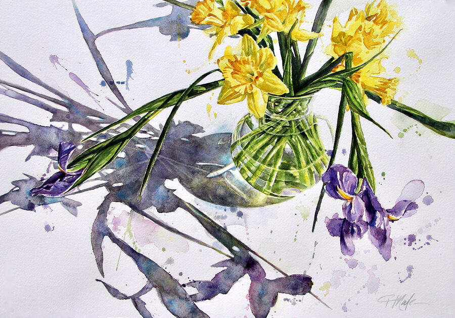 Spring Rhapsody Painting by Tracy Male
