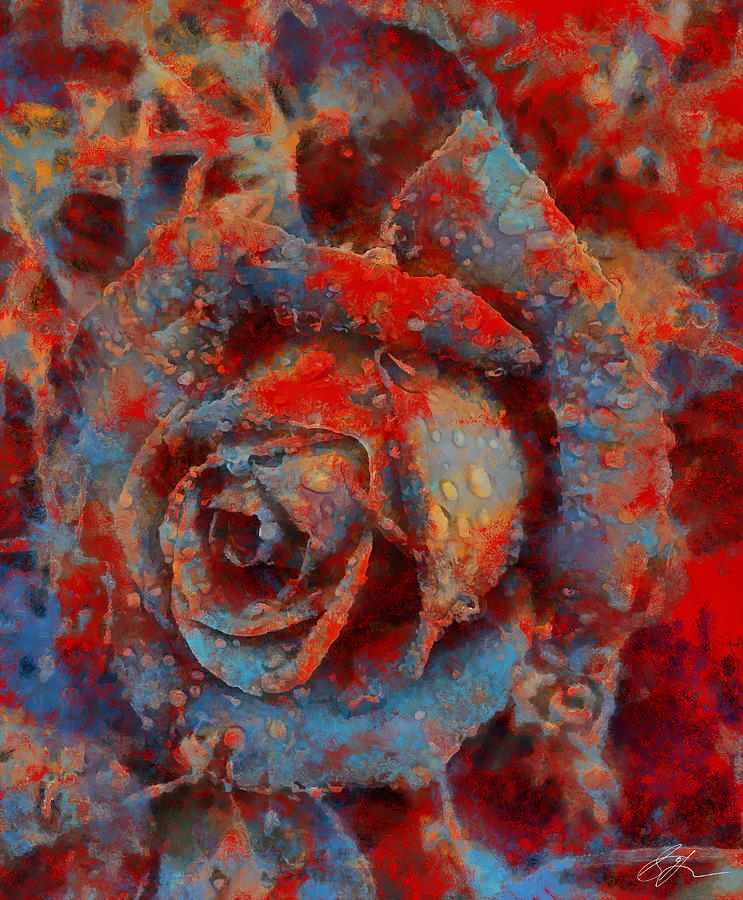 Rose Painting - Spring Rose by Scott Gaspar Rose Painting - Spring Rose by Scott Gaspar