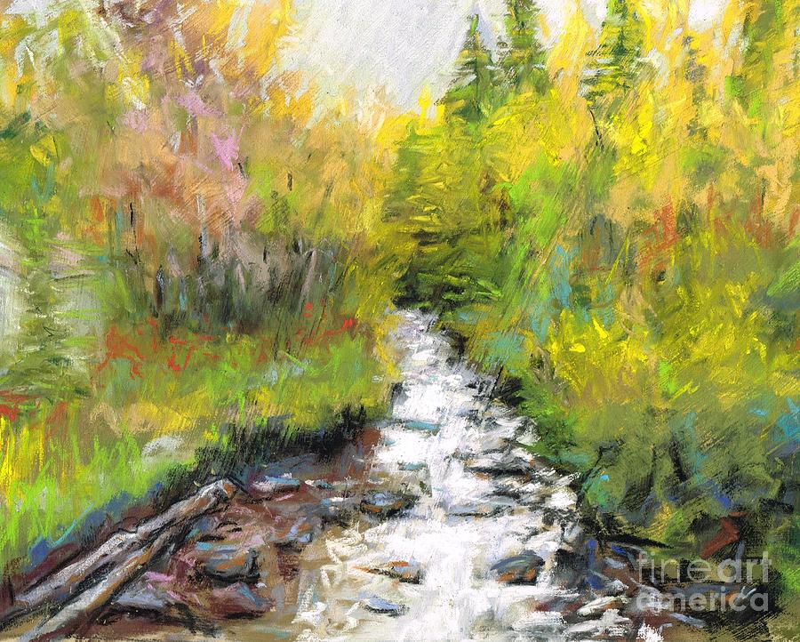 Spring Runoff Painting by Frances Marino