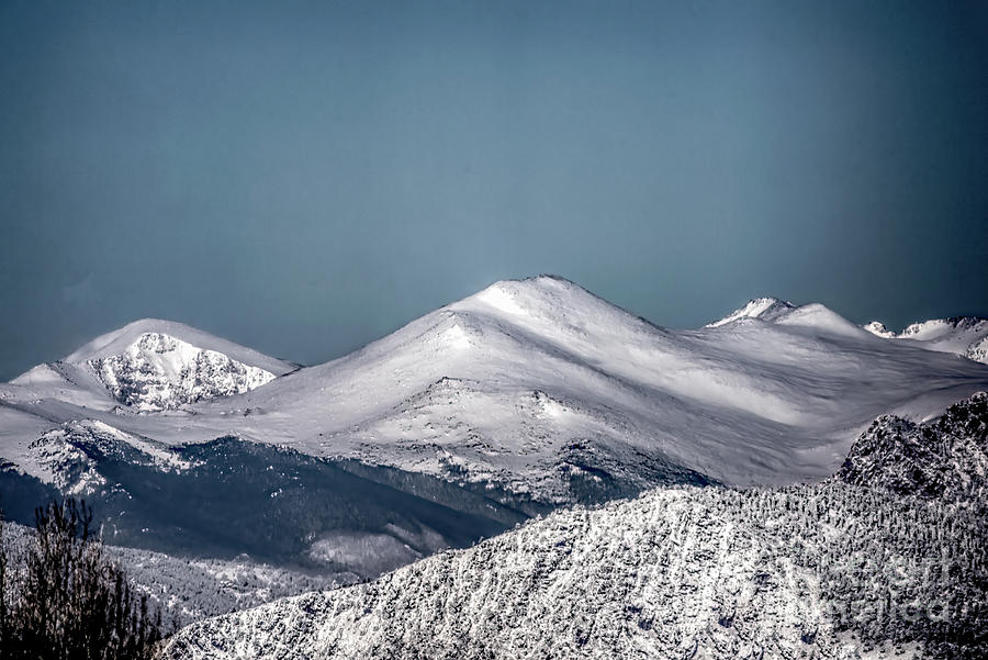 Spring Snow on the Mountains Photograph by Jon Burch Photography