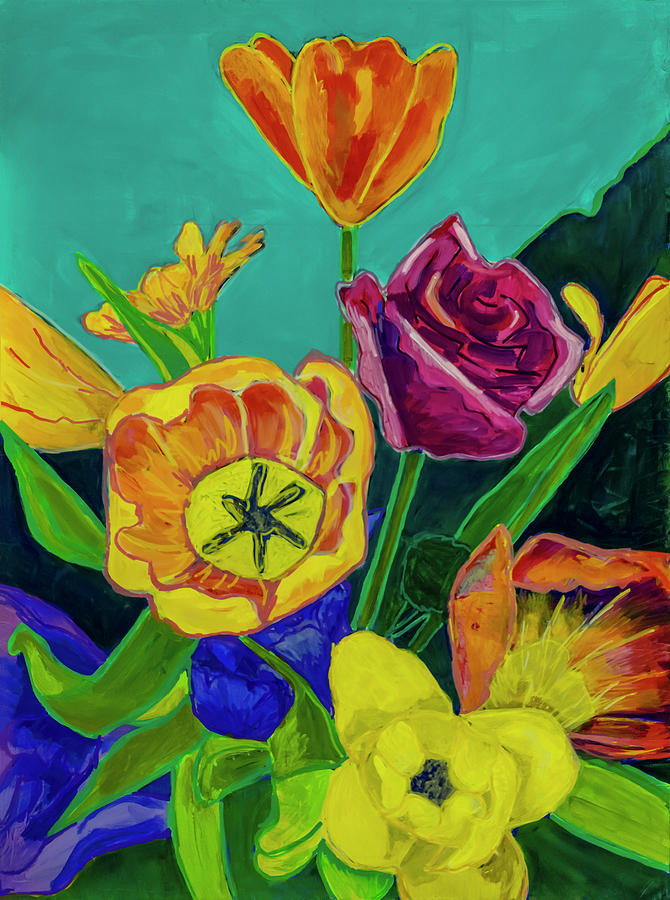 Spring Splendour Painting by Jo-Anne Gazo-McKim