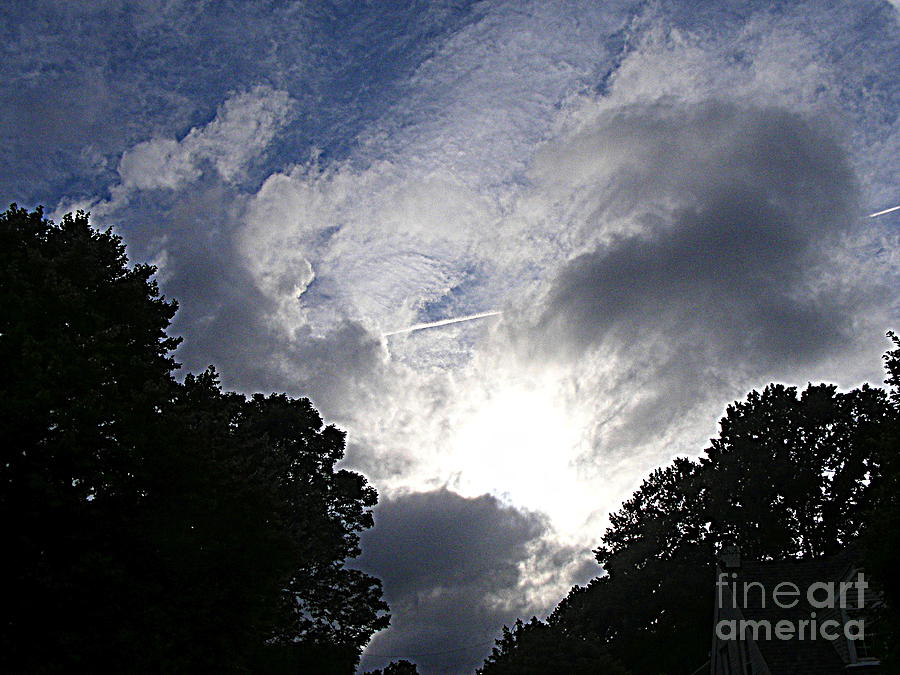 Spring Storm Clouds Photograph by Nancy Kane Chapman