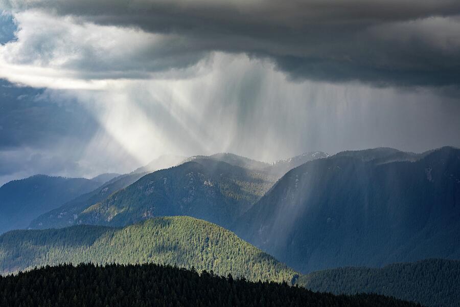 Spring Storm Sunbeams Photograph by Michael Russell Spring Storm Sunbeams Photograph by Michael Russell