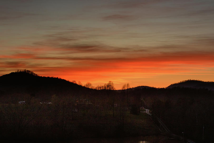 Spring Sunset Photograph by Joni Eskridge