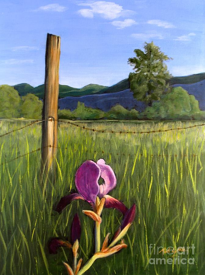 Landscape Painting - Spring Surprise by Marti Lyttle