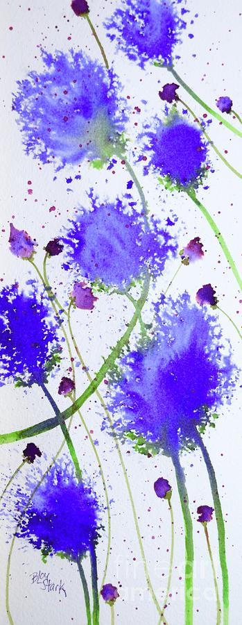 #638 Spring Thistle #638 Painting by Barrie Stark