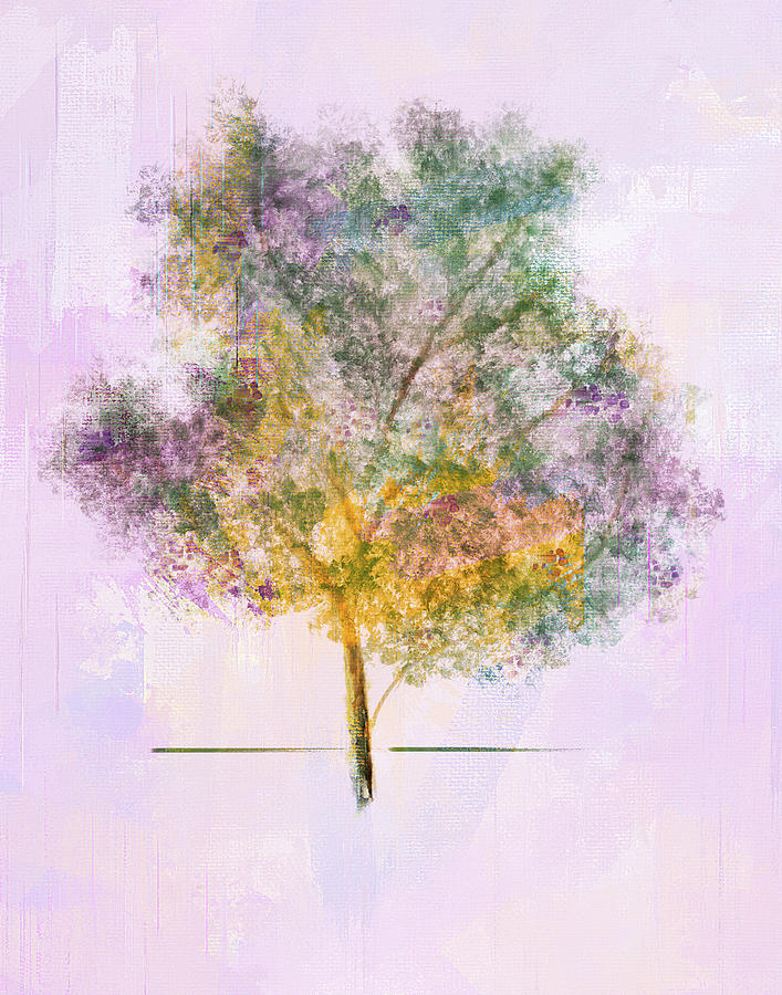 Spring Tree Digital Art by Mary Timman