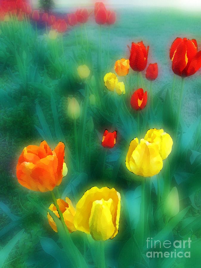 Spring Tulips Photograph by Jenny Revitz Soper