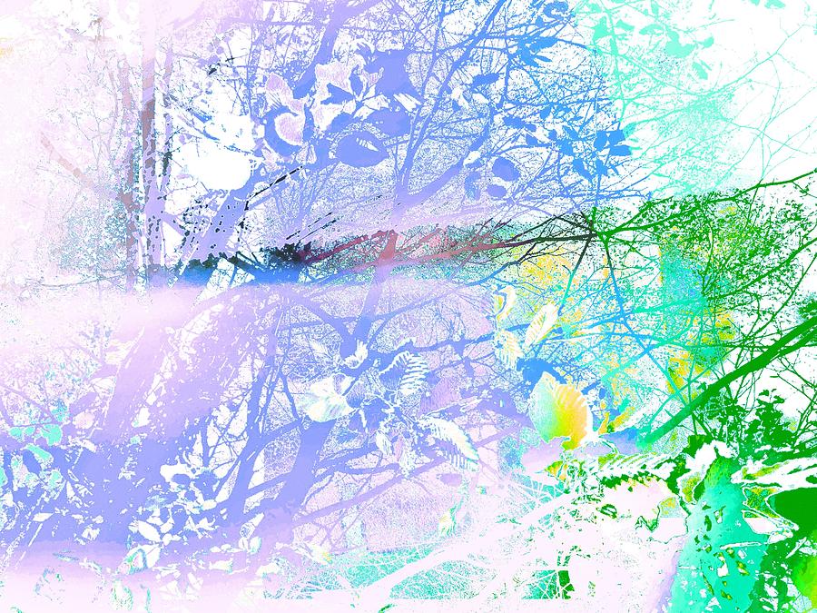 Spring Under the Trees Digital Art by Itsonlythemoon -