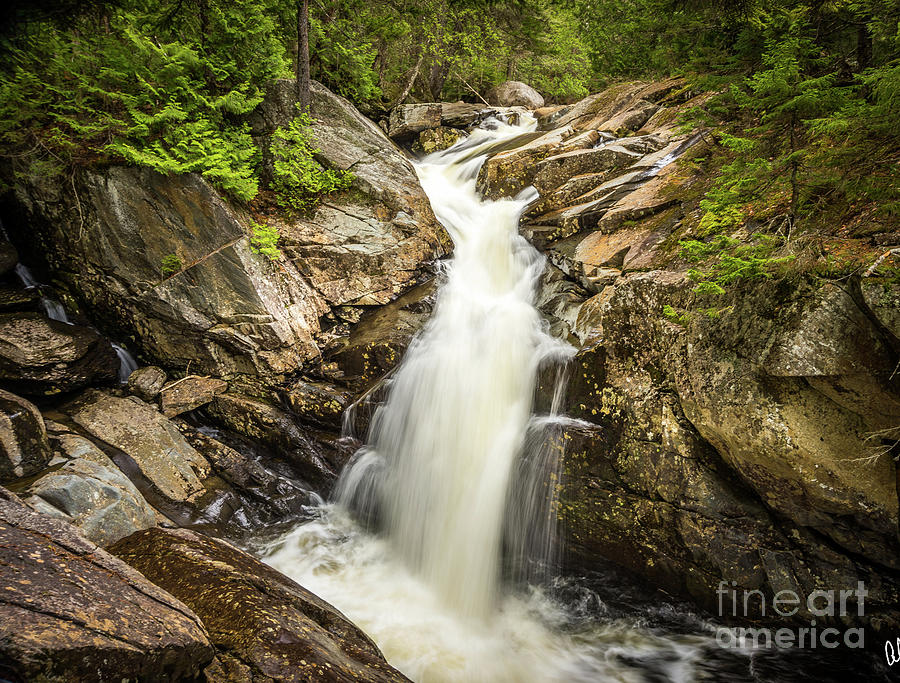 Spring Waterfall Photograph by Alana Ranney