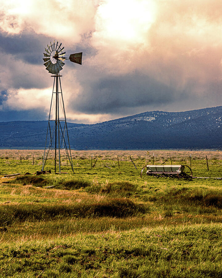 Spring Windmill Photograph by Mike Lee