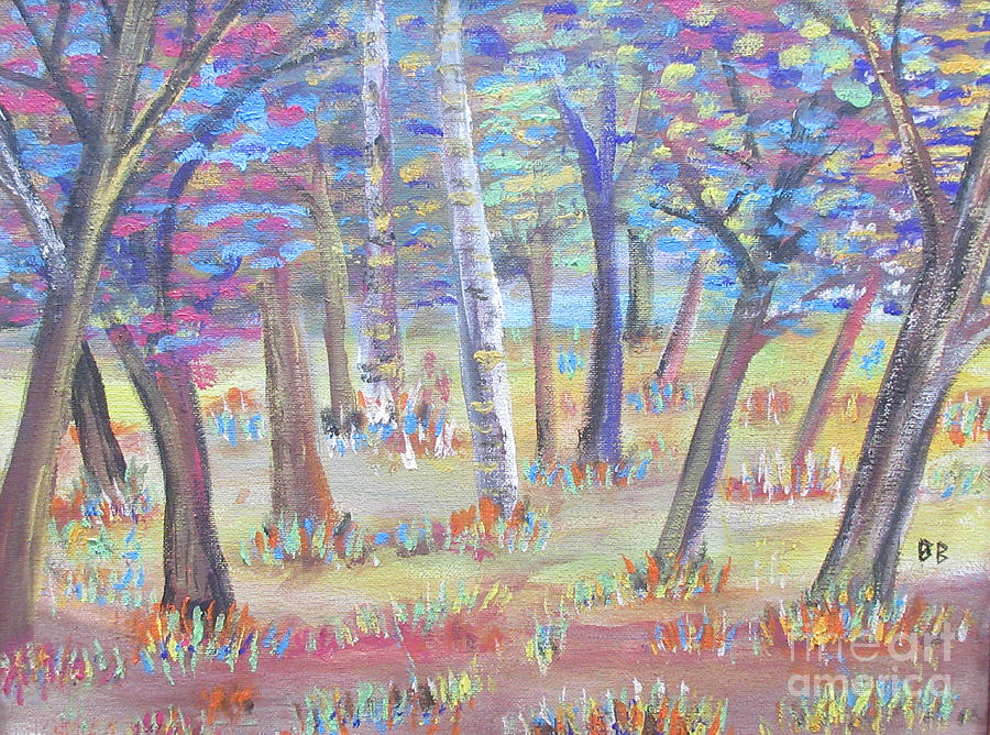 Springbank Park London Ontario Canada Painting by Bradley Boug