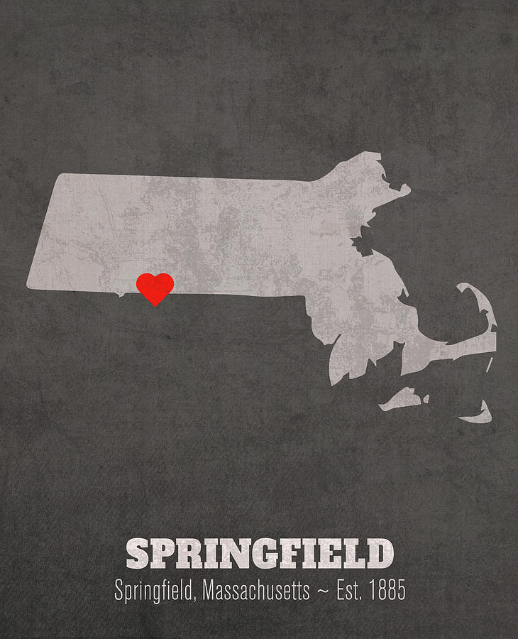 Springfield College Springfield Massachusetts Founded Date Heart Map ...