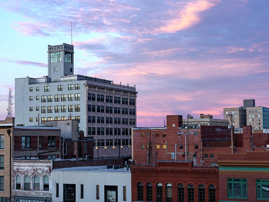 Springfield Missouri down town Photograph by Ted Pagel