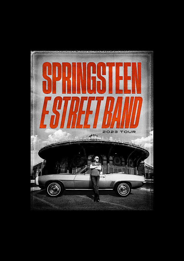 Springsteen And E Streetband 2023 Tour Sk78 Digital Art by Sarah Kusuma ...