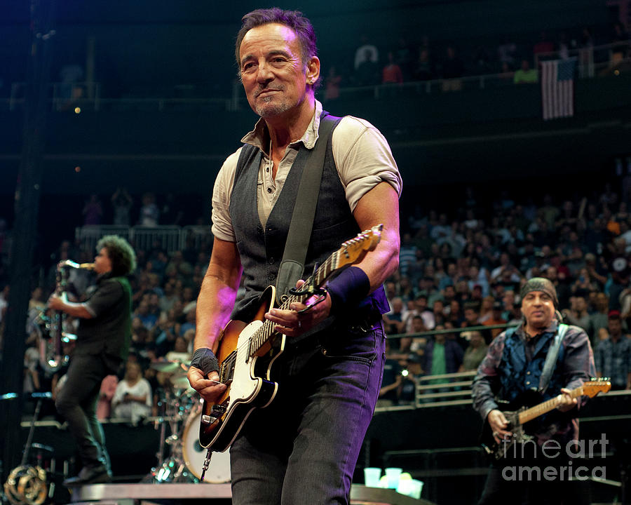 Springsteen-Pittsburgh 2016 Photograph by Jeff Ross