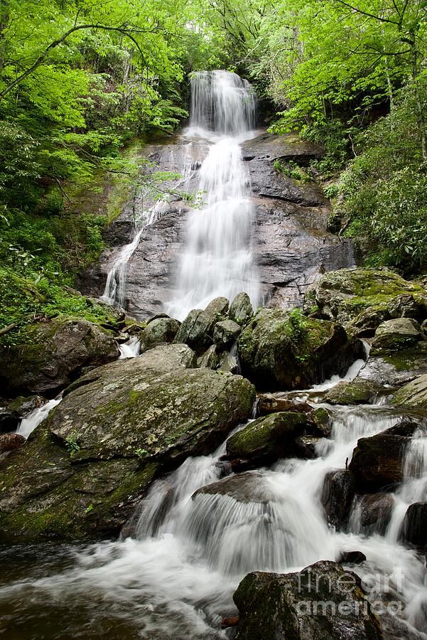 Springtime at Dill Falls Photograph by Blaine Owens Springtime at Dill Falls Photograph by Blaine Owens