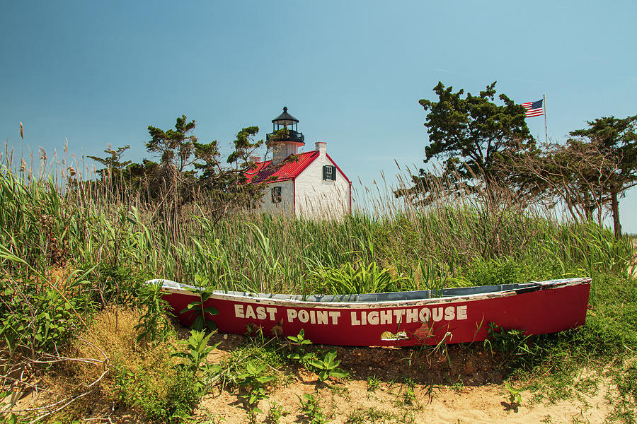 Springtime at East Point Lighthouse Photograph by Kristia Adams