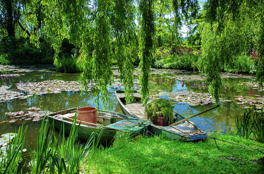 Springtime at Giverny Photograph by Douglas Wielfaert