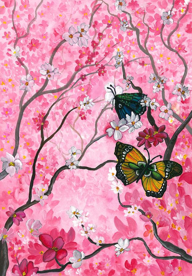 Springtime delight Painting by Tara Krishna