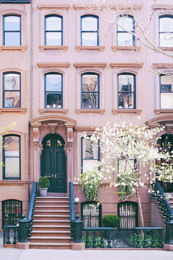 The Village Photograph - Springtime in Greenwich Village, New York by Irene Suchocki