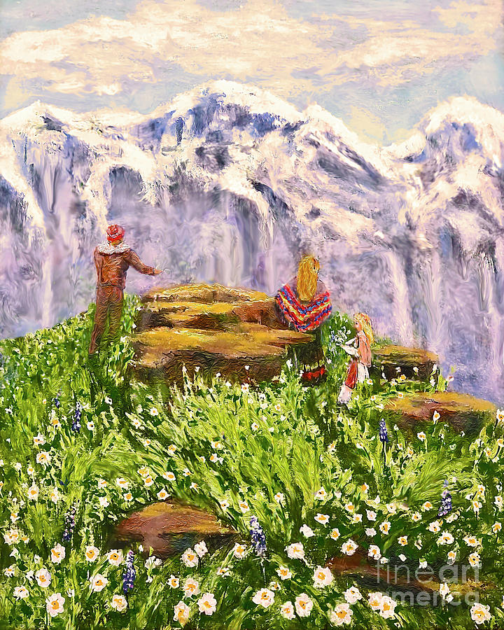 Springtime In The Fjords Painting