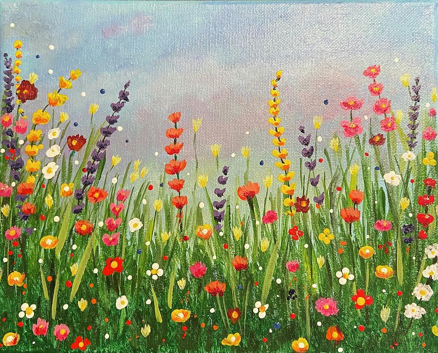 Springtime Painting by Kelly Jenson - Fine Art America