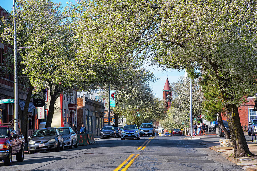 Springtime on Cabot Street in Beverly Massachusetts Photograph by Toby McGuire