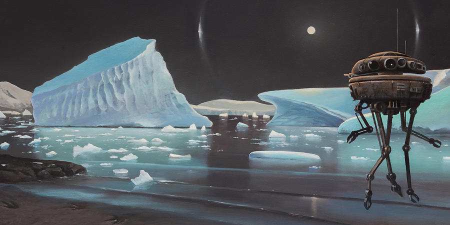 Springtime on Hoth Painting by Cliff Wassmann
