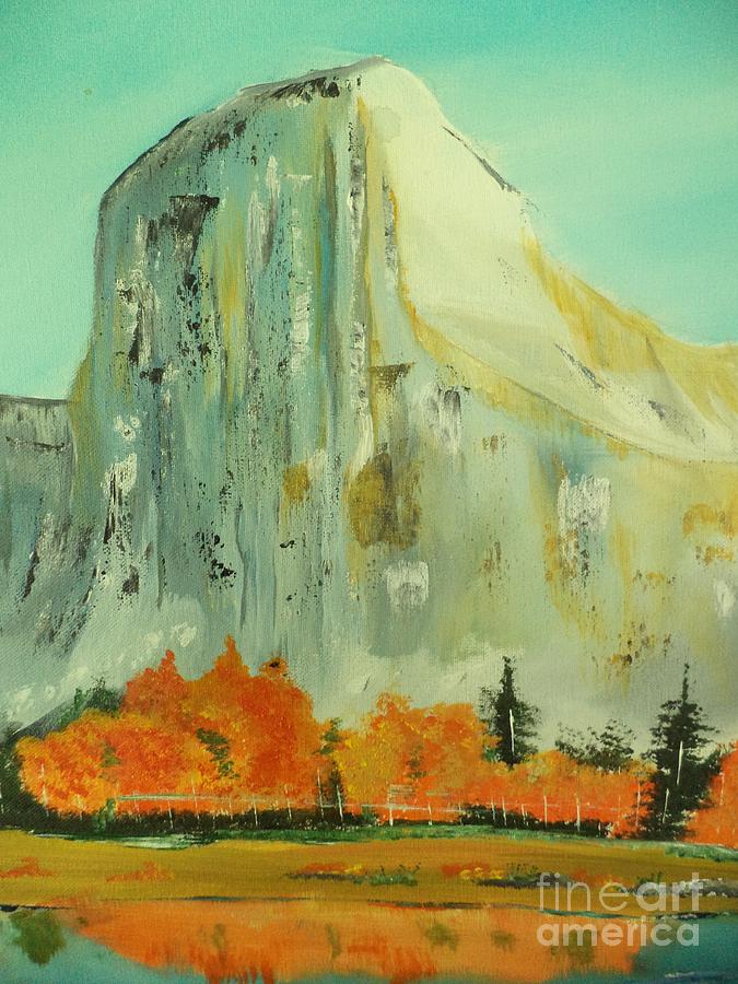 Cowboy Hat Mountain Painting # 344 Painting by Donald Northup