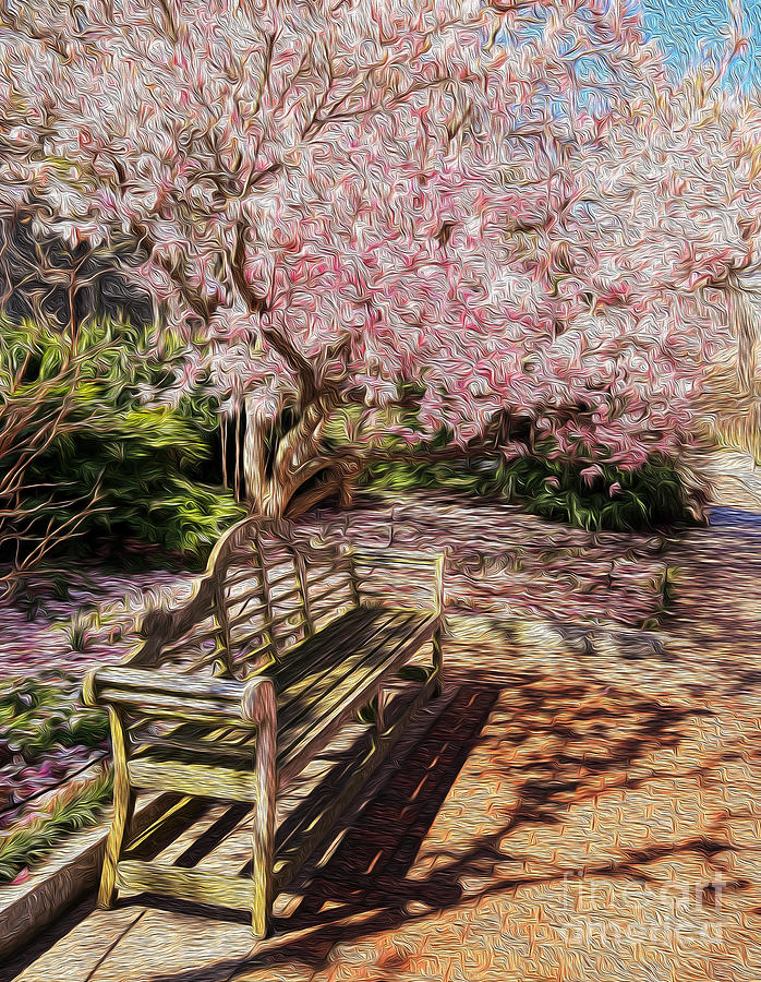 Springtime Smithsonian Garden Photograph by SCB Captures