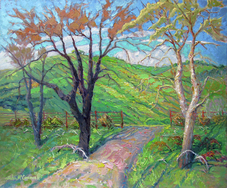 Springtime, Sonoma County Painting by John McCormick