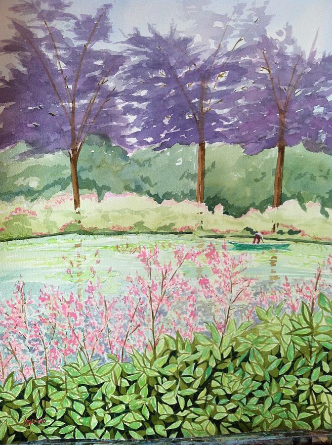 Springtime Painting by Sue Dinenno