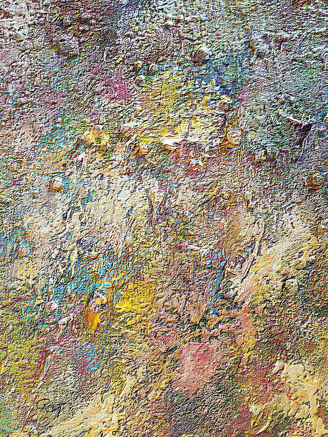 Abstract Painting - Textured Color by Patricia Clark Taylor