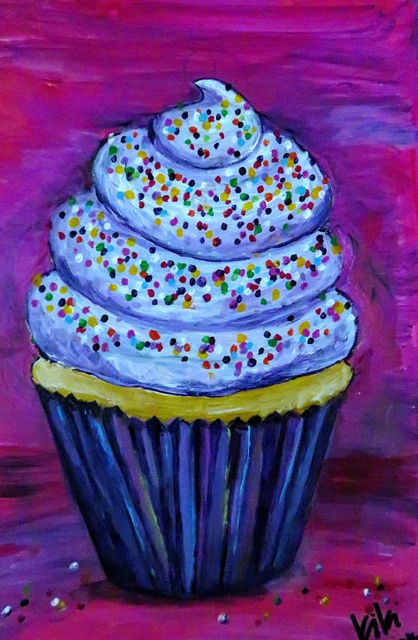 Sprinkles Painting by Kiki Curtis