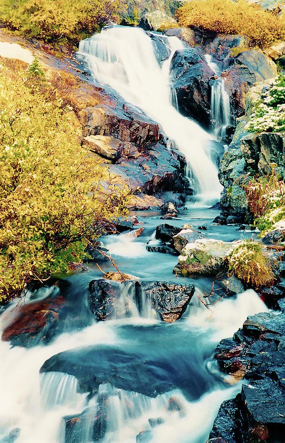 Spruce Creek Falls, Colorado Photograph by George Garcia