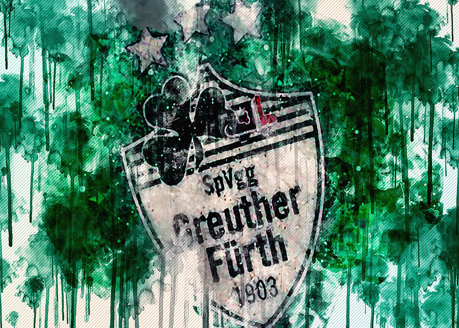 Spvgg Greuther Furth German Football Club Creative Logo Geometric Art