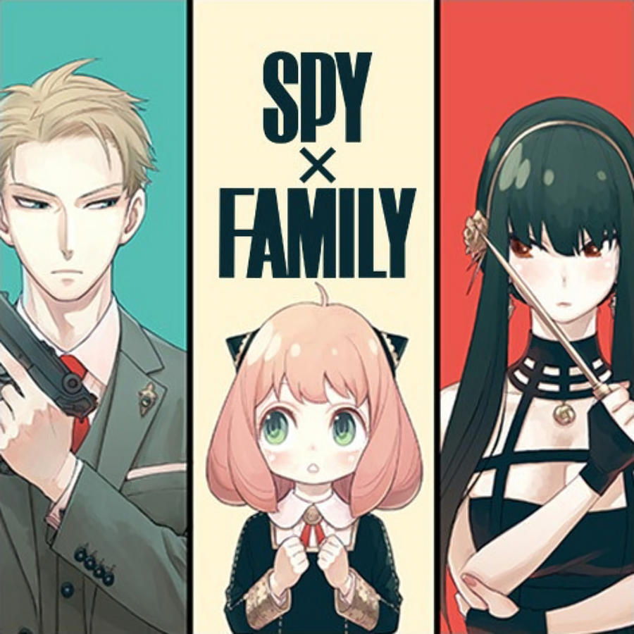 Spy x Family Forger Fam Poster tumblr Painting by Jake Danielle - Fine ...