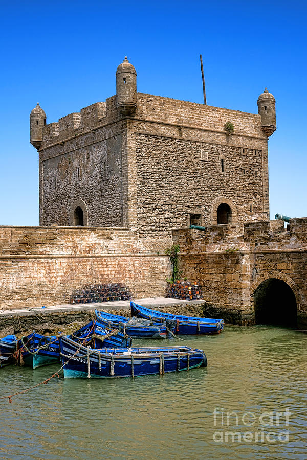 Sqala du Port Essaouira  Photograph by Olivier Le Queinec