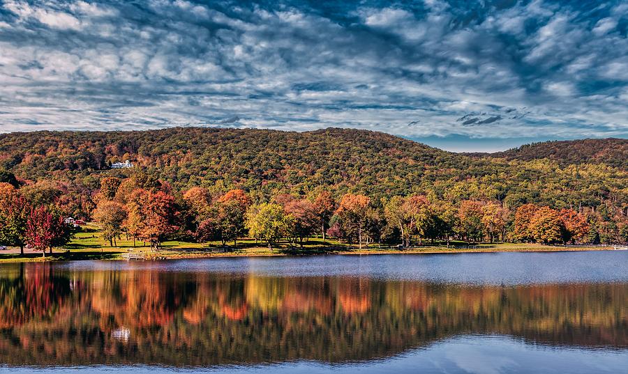 Squantz Pond In Autumn Photograph By Mountain Dreams Fine Art America