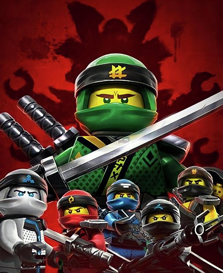 Squad Ninjago Spinjutsu Digital Art by Big Guardian | Fine Art America