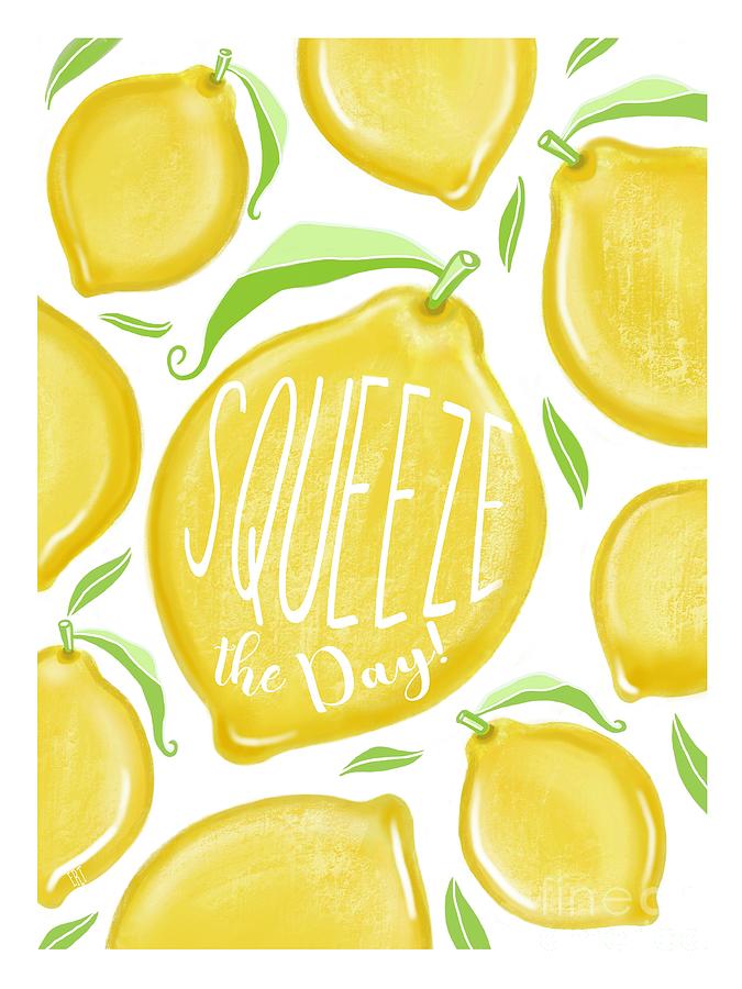 Squeeze the Day Painting by Elizabeth Robinette Tyndall