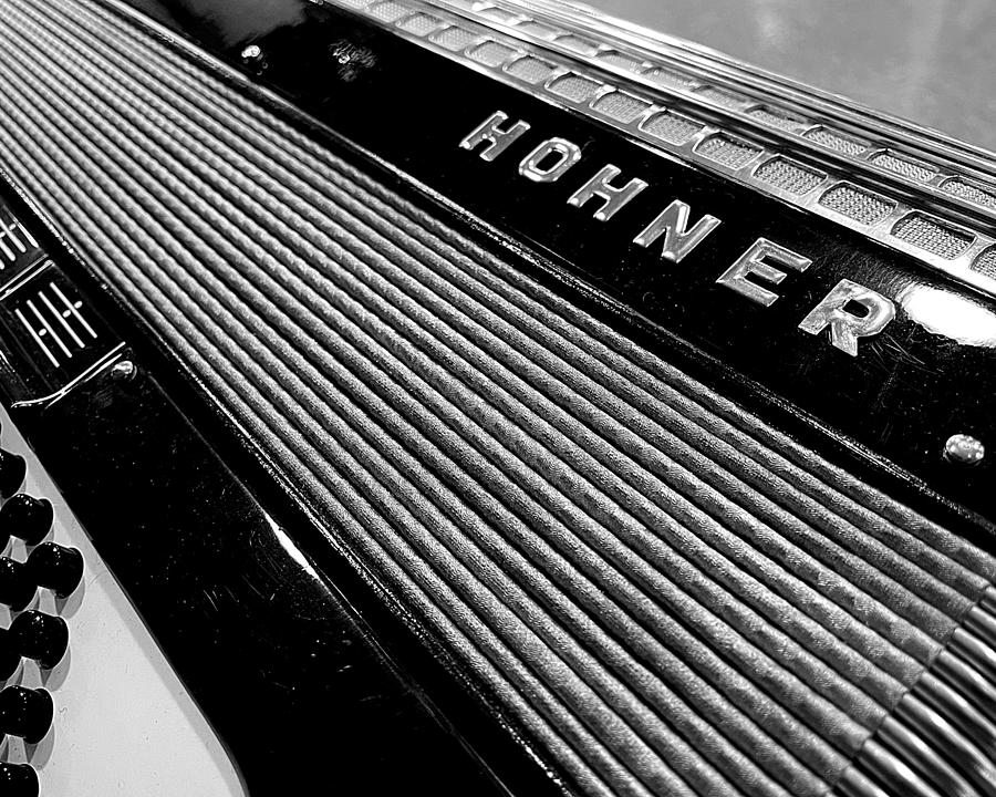Squeezebox 2 BW Photograph by Lee Darnell