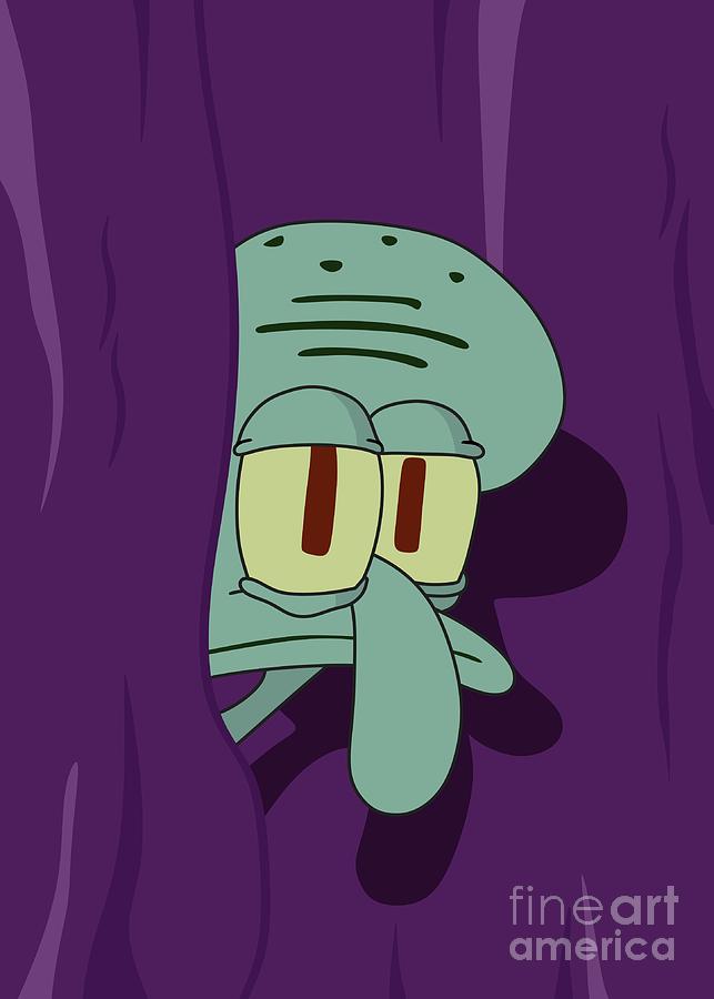 squidward sad face